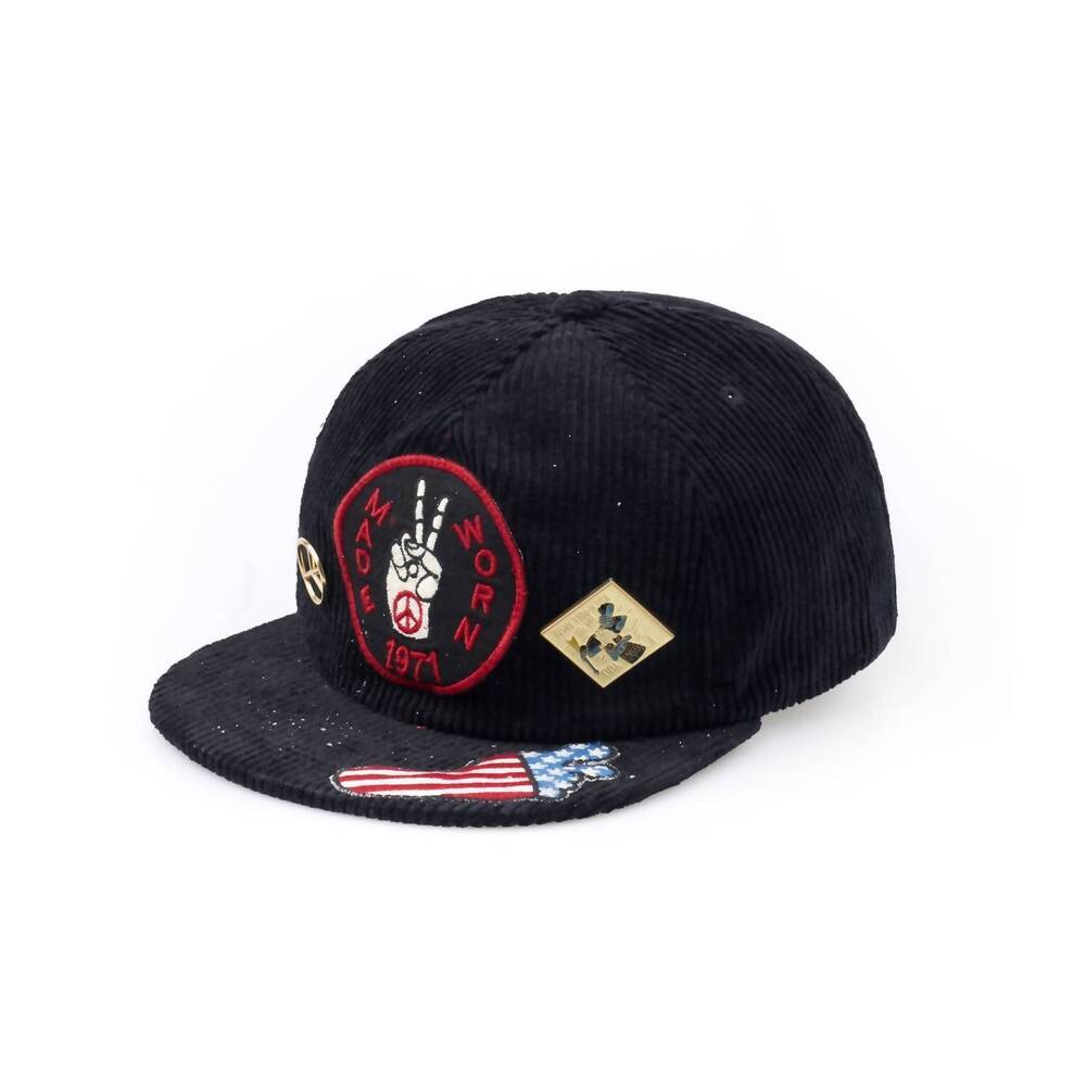 NEW MADEWORN men's 1971 trucker hat in black